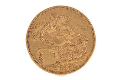 Lot 42 - A VICTORIA GOLD SOVEREIGN DATED 1876