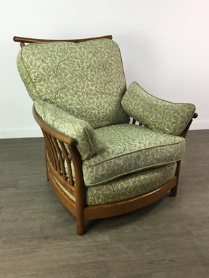 Lot 237 - AN ERCOL RENAISSANCE THREE PIECE SUITE