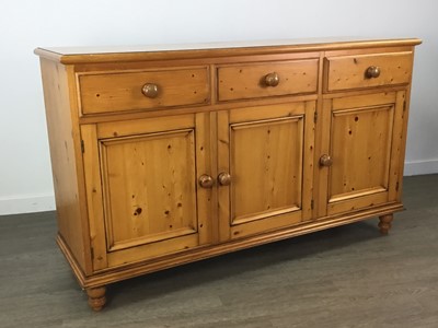 Lot 243 - A REPRODUCTION SIDEBOARD