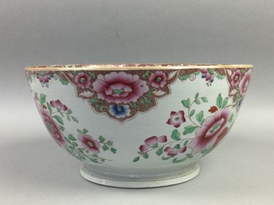 Lot 97 - A COPELAND SPODE WASH BASIN AND A BOWL