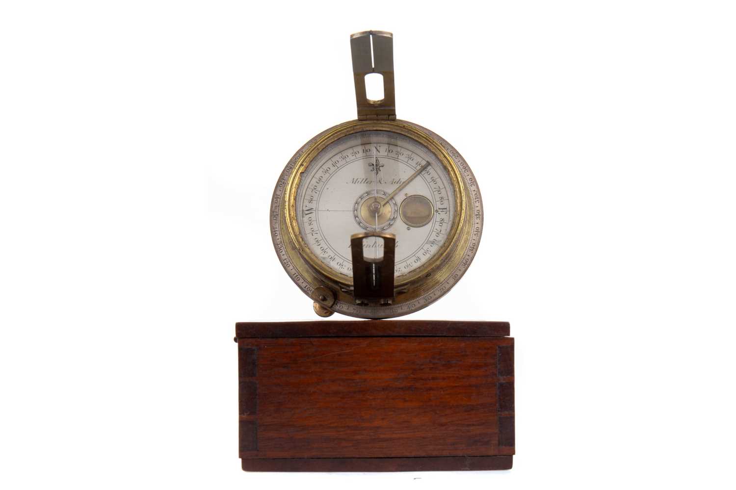 Lot 598 - AN EARLY 19TH CENTURY SCOTTISH COMPASS