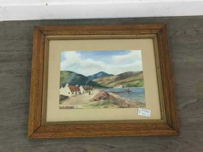 Lot 161 - A PRINT AFTER DAVID GAULD AND OTHER PICTURES