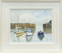 Lot 125 - * TONY FORREST (BRITISH), MOUSEHOLE oil on...