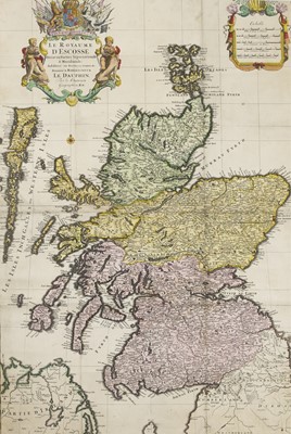 Lot 31 - A MAP OF SCOTLAND BY SANSON AND A MAP OF CAITHNESS BY PONT