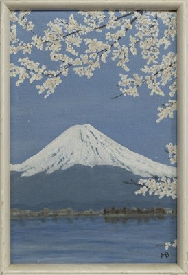 Lot 390A - MOUNT FUJI, AN OIL