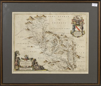 Lot 37 - TWO 17TH CENTURY MAPS OF SCOTLAND BY PONT
