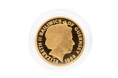 Lot 51 - THE 1998 GUERNSEY GOLD PROOF TWENTY FIVE POUND COIN