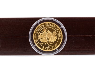 Lot 60 - THE 1998 BANK OF NAURU GOLD PROOF FIFTY DOLLAR COIN