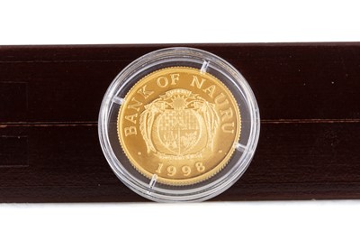Lot 60 - THE 1998 BANK OF NAURU GOLD PROOF FIFTY DOLLAR COIN