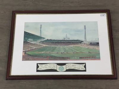 Lot 293 - A LIMITED EDITION PRINT OF CELTIC PARK