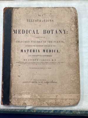 Lot 641 - CARSON'S MEDICAL BOTANY VOLUMES ONE AND TWO (OF FIVE)