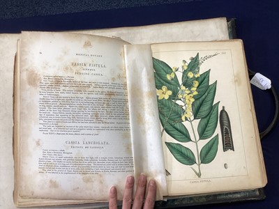 Lot 641 - CARSON'S MEDICAL BOTANY VOLUMES ONE AND TWO (OF FIVE)