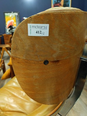 Lot 412 - A PLYCRAFT RECLINER AND OTTOMAN AFTER RAY & CHARLES EAMES
