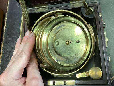 Lot 608 - A TWO-DAY MARINE CHRONOMETER BY JOHN CAMPBELL (LATE NORRIS & CAMPBELL) OF LIVERPOOL