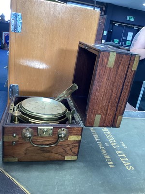Lot 608 - A TWO-DAY MARINE CHRONOMETER BY JOHN CAMPBELL (LATE NORRIS & CAMPBELL) OF LIVERPOOL