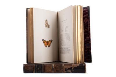 Lot 667 - MORRIS' HISTORY OF BRITISH BUTTERFLIES, ALONG WITH CURTIS' FARM INSECTS