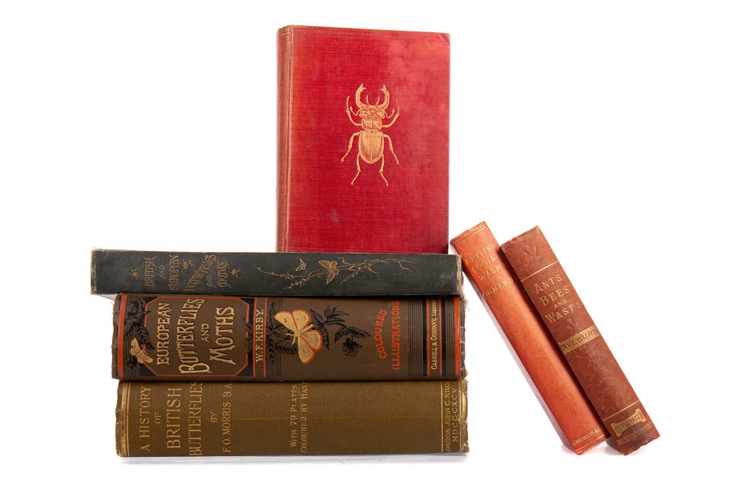 Lot 670 - SIX VOLUMES RELATING TO INSECTS