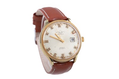 Lot 922 - A GENTLEMAN'S TALIS GOLD PLATED AUTOMATIC WRIST WATCH