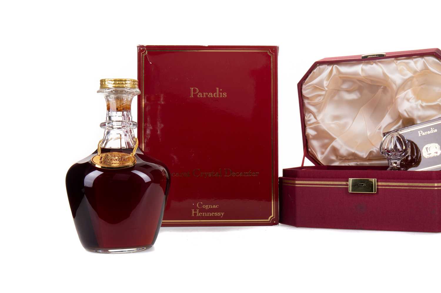Lot 58 - HENNESSY PARADIS 200TH ANNIVERSARY BACCARAT CRYSTAL DECANTER