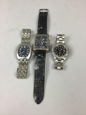 Lot 359 - A LOT OF VARIOUS WATCHES AND BEAD NECKLACES