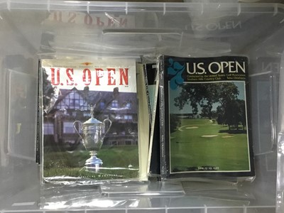 Lot 1538 - A COLLECTION OF US OPEN PROGRAMMES