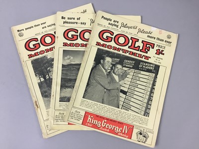 Lot 143 - A COLLECTION OF GOLF MONTHLY MAGAZINE