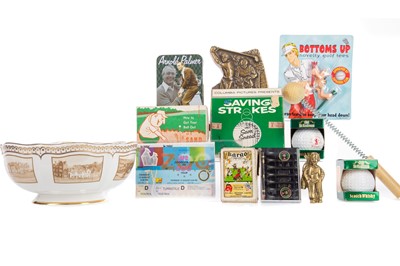 Lot 1553 - GOLF COLLECTABLES