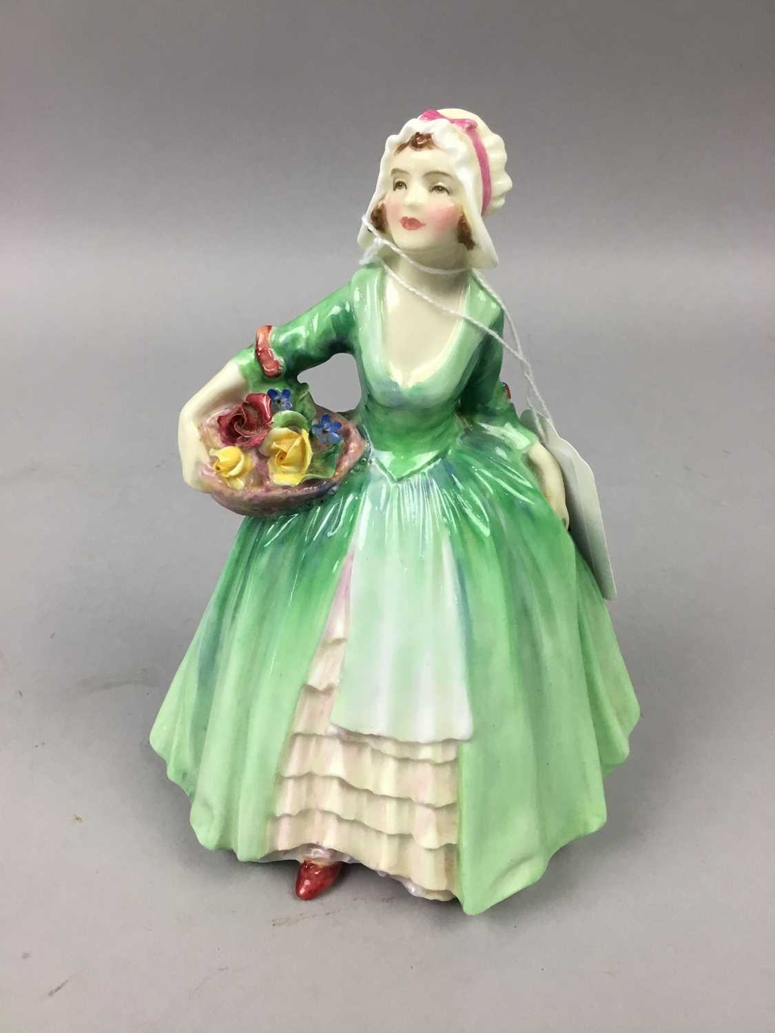 Lot 386 - A ROYAL DOULTON FIGURE OF 'JANET'