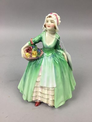 Lot 386 - A ROYAL DOULTON FIGURE OF 'JANET'