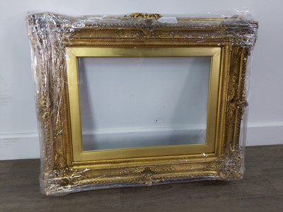 Lot 397 - A GILT GESSO PAINTINGS FRAME AND ANOTHER FRAME