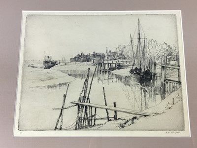 Lot 404 - AN ETCHING BY H G HAMPTON