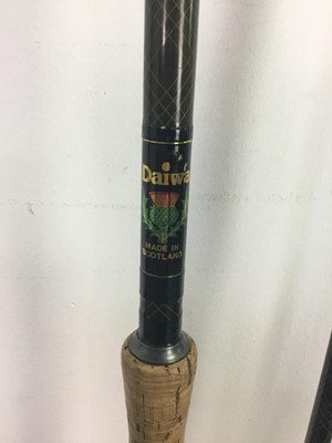 Lot 1535 - A GROUP OF TEN FISHING RODS