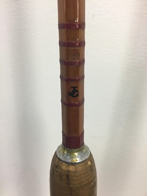 Lot 1535 - A GROUP OF TEN FISHING RODS