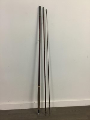 Lot 1535 - A GROUP OF TEN FISHING RODS