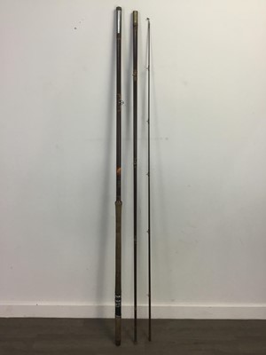 Lot 1535 - A GROUP OF TEN FISHING RODS