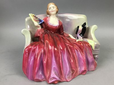 Lot 425 - A ROYAL DOULTON FIGURE AND OTHER CERAMICS