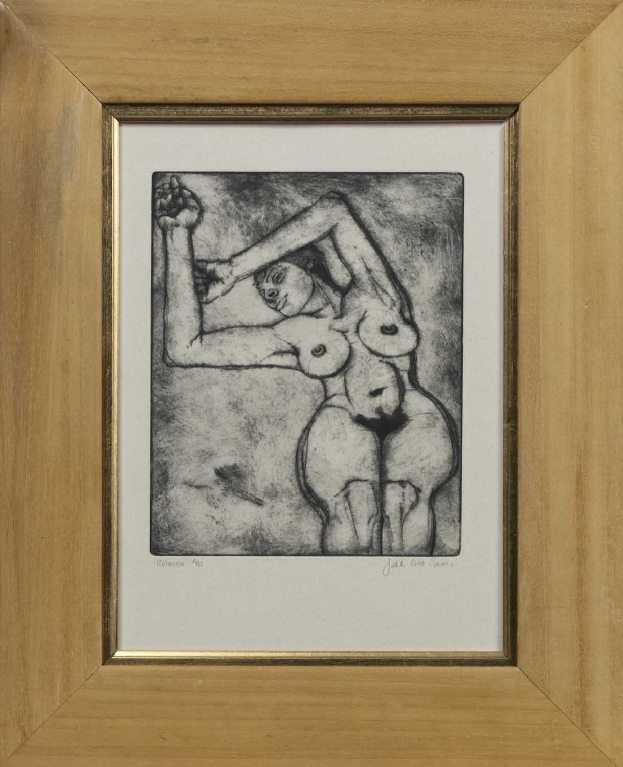 Lot 46 - REBECCA, A DRYPOINT BY JUDITH ANNA SPENCE