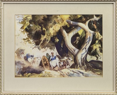 Lot 115 - VIEWS FROM MADRAS, A WATERCOLOUR