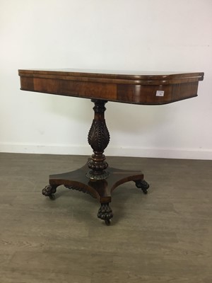 Lot A WILLIAM IV ROSEWOOD TABLE