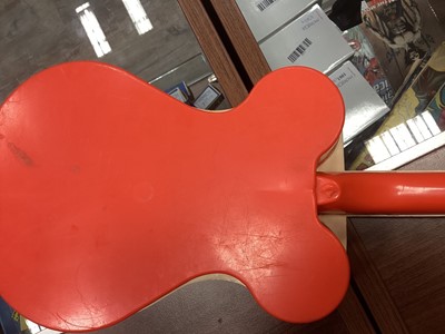 Lot 983 - A BEATLES NEW SOUND TOY GUITAR BY SELCOL