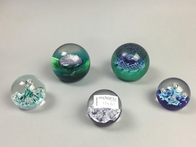 Lot 184 - A LOT OF SIX CAITHNESS GLASS PAPERWEIGHTS