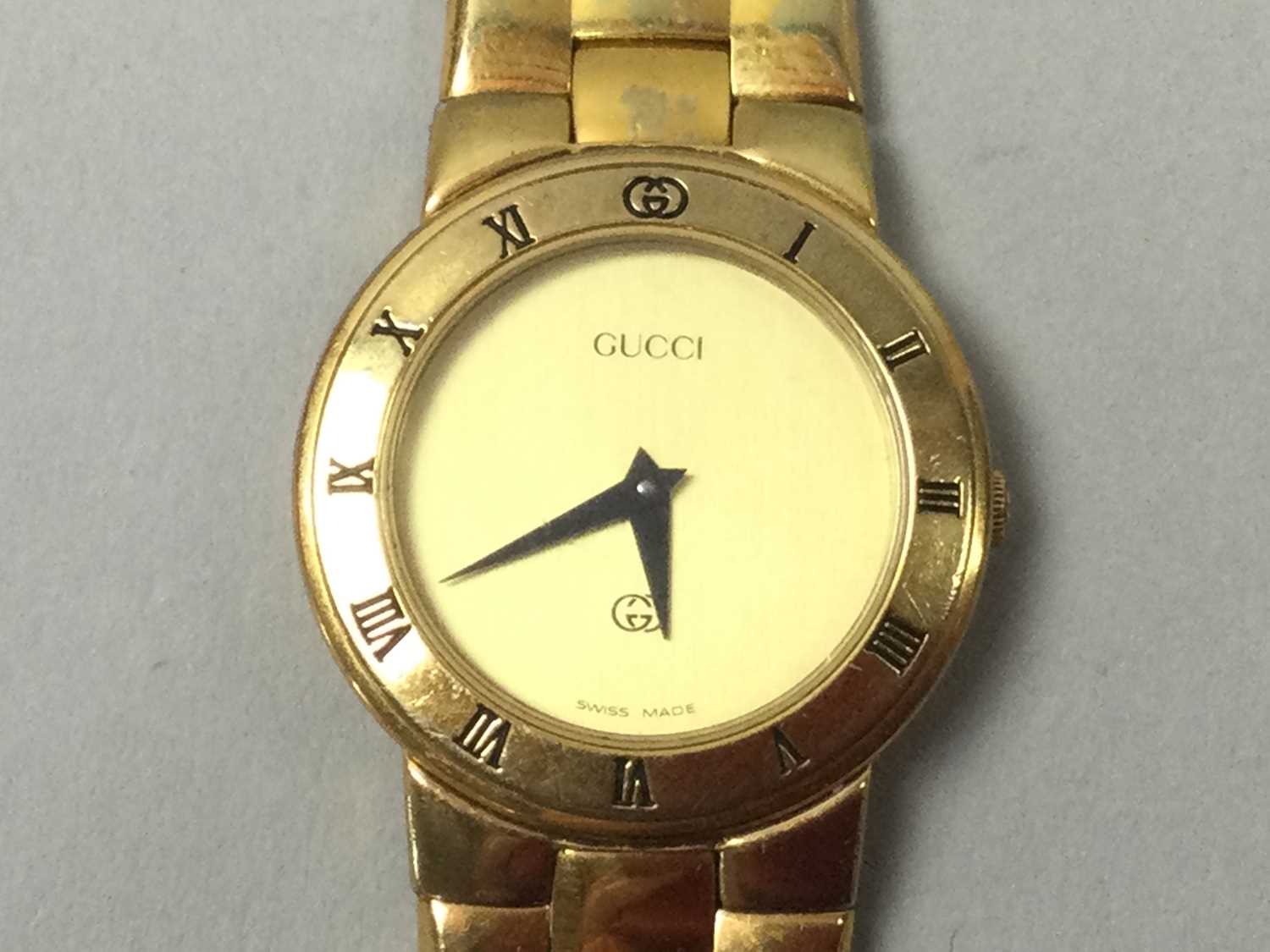 Lot 47 - A LOT OF TWO LADY'S GUCCI WATCHES