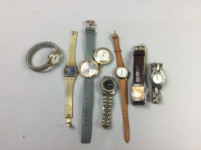 Lot 48 - A COLLECTION OF FASHION WATCHES