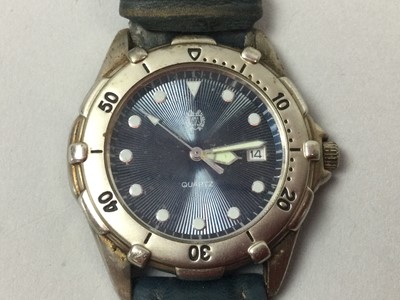 Lot 79 - A GUCCI WRIST WATCH AND TWO OTHER WATCHES