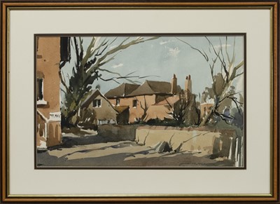 Lot 58 - THE MILL, A WATERCOLOUR BY EDWARD WESSON