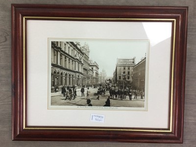 Lot 166 - A PAIR OF PHOTOGRAPH PRINTS OF GLASGOW CIRCA 1890