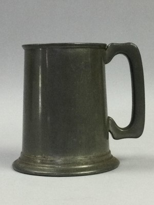 Lot 93 - A GROUP OF PEWTER ITEMS