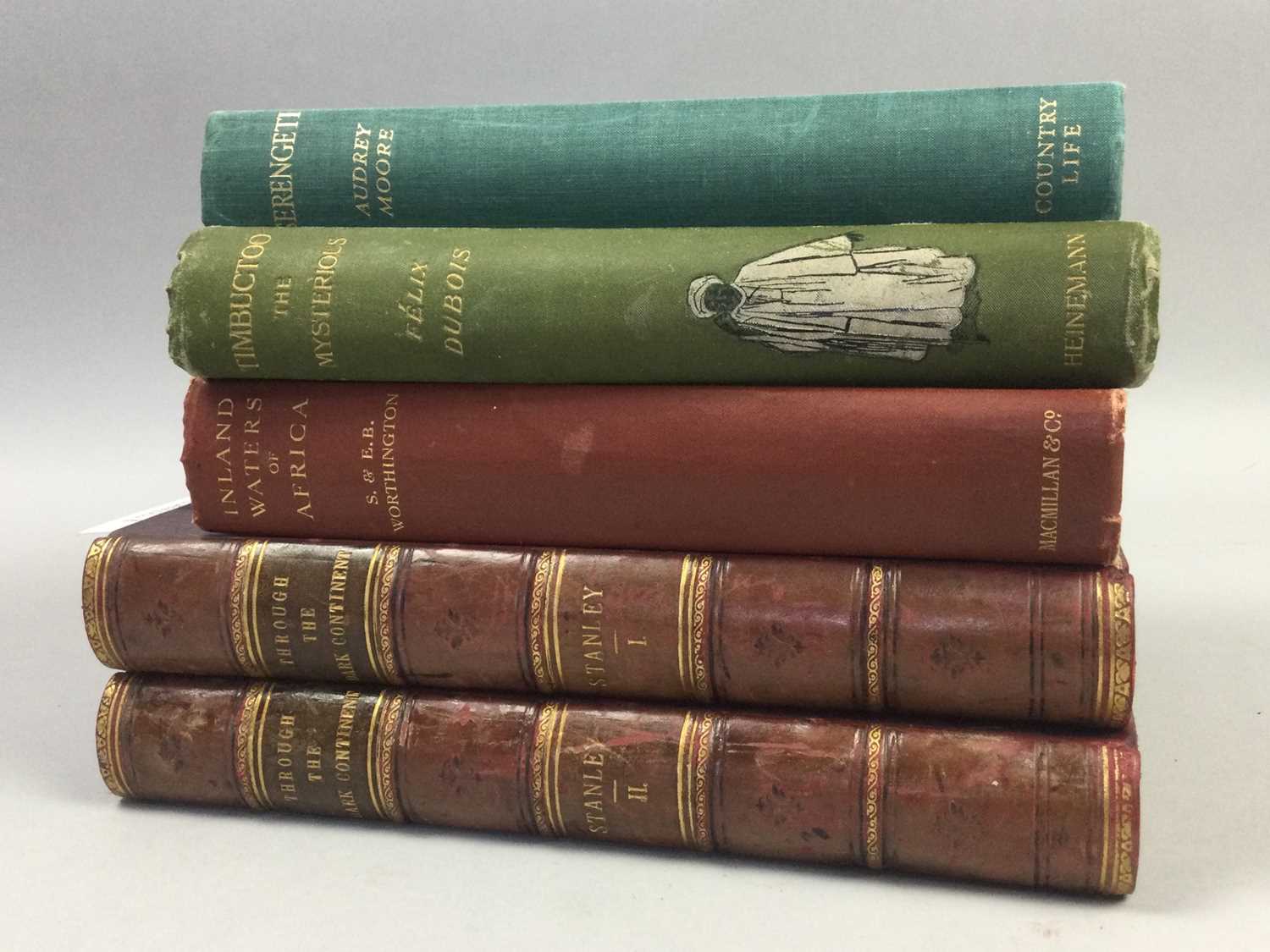 Lot 20 - A GROUP OF AFRICAN INTEREST BOOKS