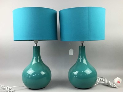 Lot 268 - A PAIR OF MODERN TABLE LAMPS