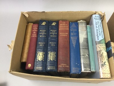 Lot 41 - A GROUP OF TRAVEL, EXPLORATION & HISTORY INTEREST BOOKS